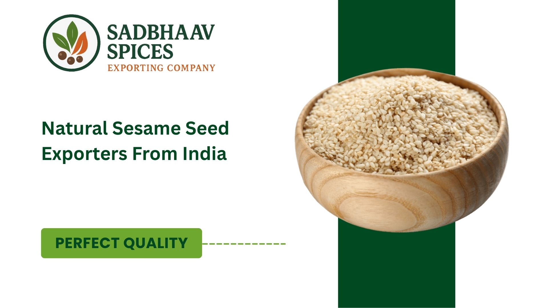 Natural Sesame Seed Exporters From India