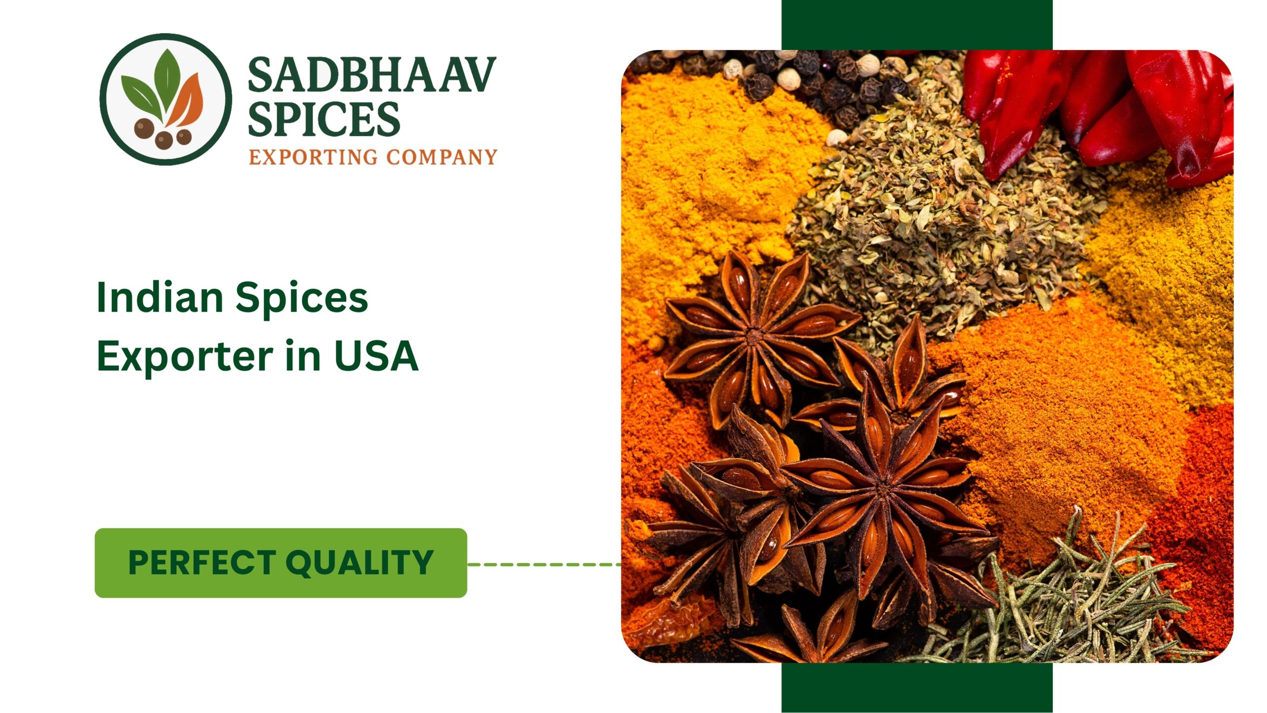 Indian Spices Exporter in USA