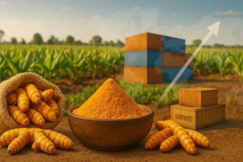 Turmeric Export from India